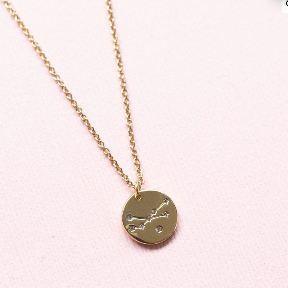 PANACEA TAURUS ZODIAC CHARM NECKLACE